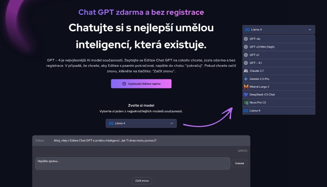 AI chat o3 zdarma